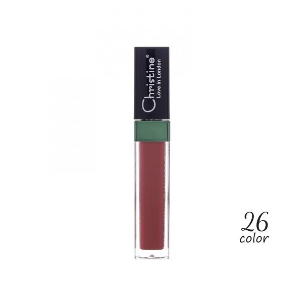 Christine Matte Liquid Lipstick No. 26 5ml