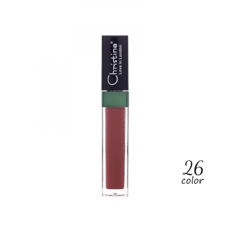 Christine Matte Liquid Lipstick No. 26 5ml