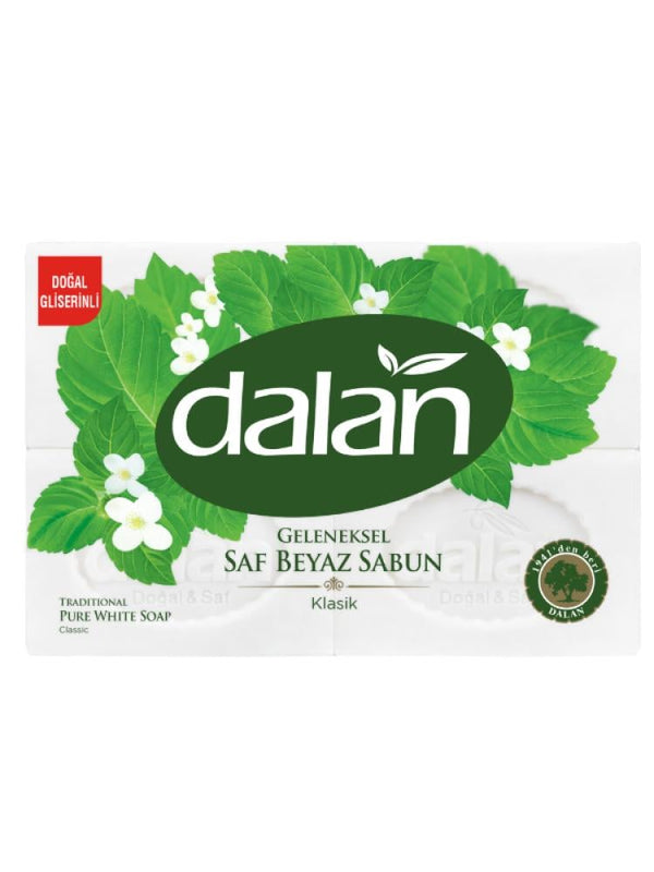 Dalan Traditional White Classic Soap - 125g, 4-count