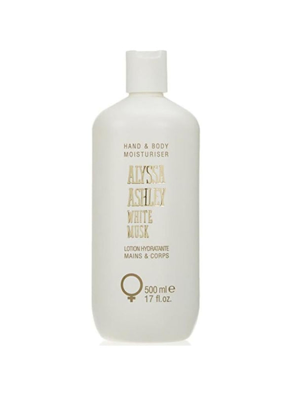 Alyssa Ashley White Musk Hand & Body Moisturizer - 500ml