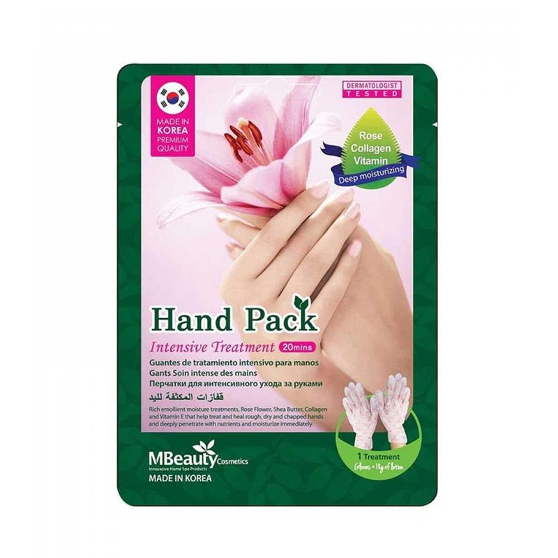 Moisturising Hand Mask Gloves with Argan Oil by MBeauty, 1 Pair