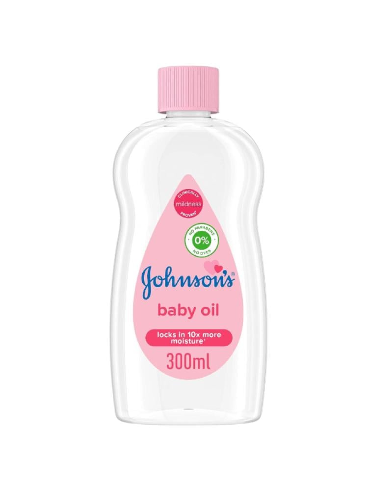 Baby Oil Gentle Moisture Lock Johnson's 300ml