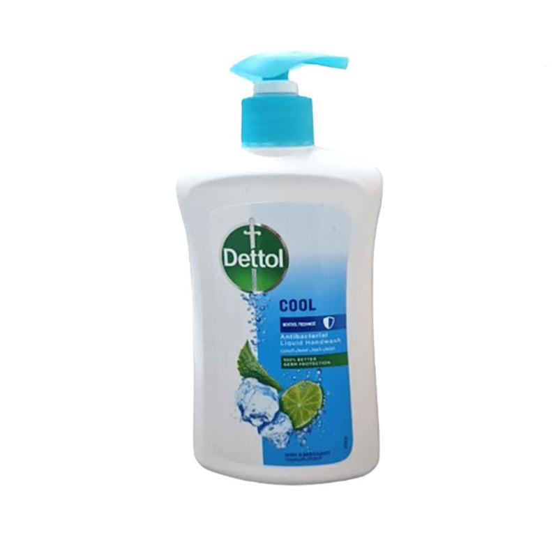 Dettol Cool Hand Wash, Antiseptic Germ Protection, Mint and Bergamot, 400ml