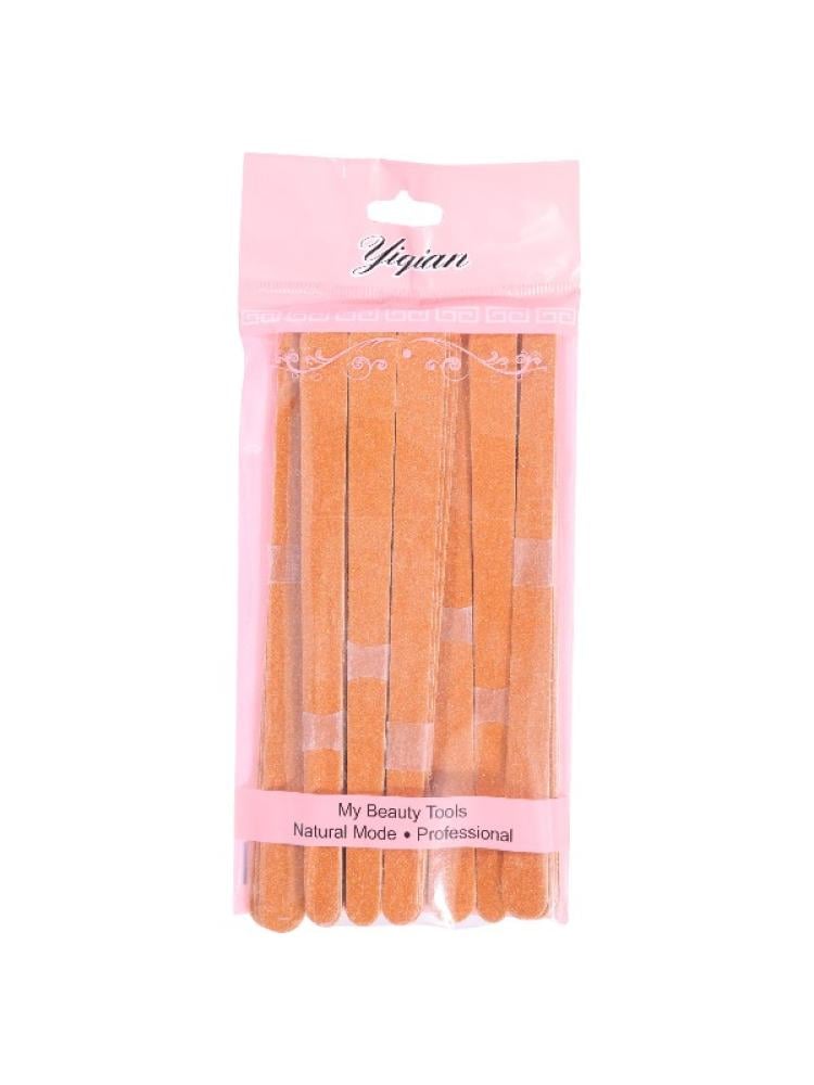 Wooden Nail File Shaping Trimming Bulk Pack Feeling 50 Pieces