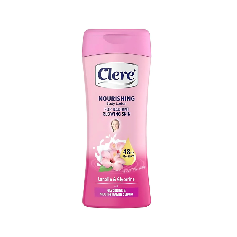 Clear Lanolin Glycerin Body Lotion, Deep Moisturizing, 400ml