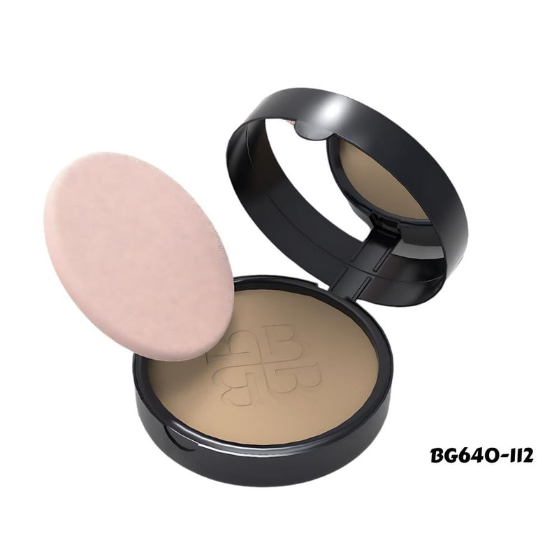 Bogenia Matte Velvet Face Powder, Pressed, Golden Caramel, 12g