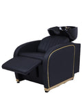 Salon System Hair Wash Chair Black B9315