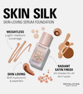 Revolution Skin Silk Foundation Radiant Coverage Hydrating Lightweight