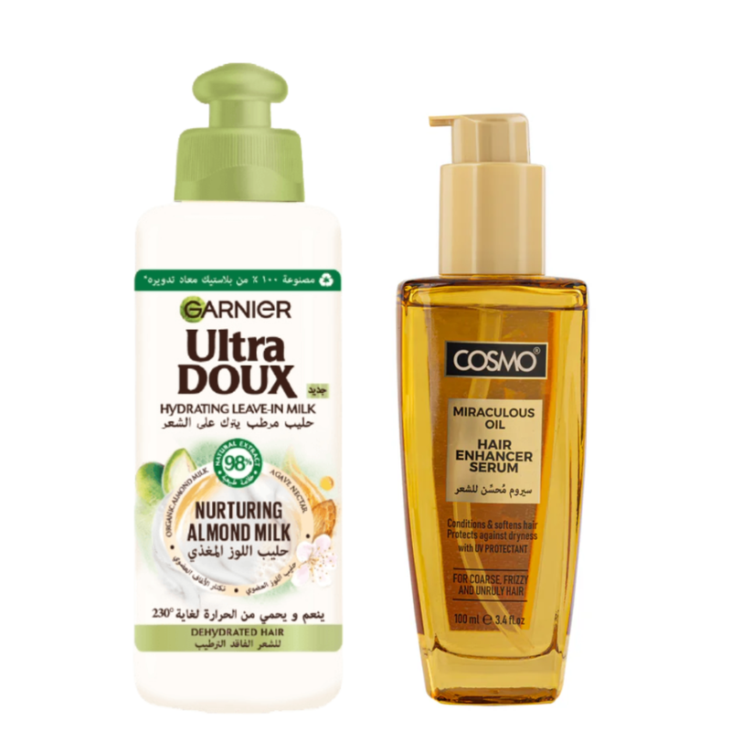 Hair Care Set Deep Conditioning Frizz Control Garnier 200ml+100ml