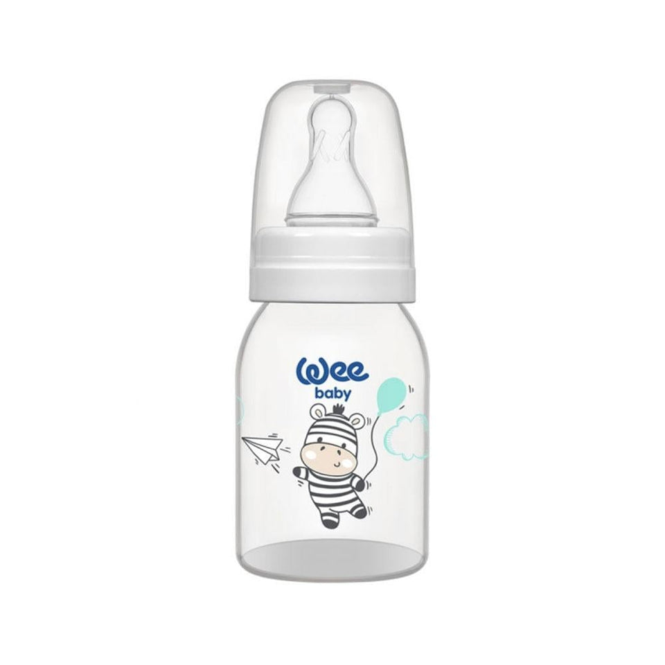 Wee Baby Classic Baby Feeding Bottle Safe & Easy to Clean 125ml