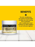 Mason Natural Collagen Cream - Hydrating, Rejuvenating, 57g
