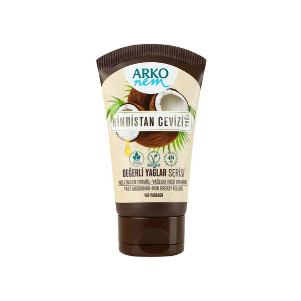 Face and Body Cream Coconut Oil Nourishing ARKO 60ml