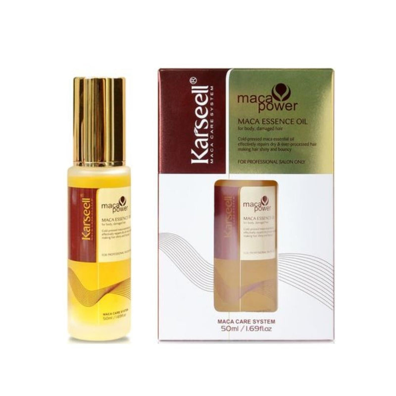 Karseell Maca Hair Oil for Heat Protection & Shine - 50ml