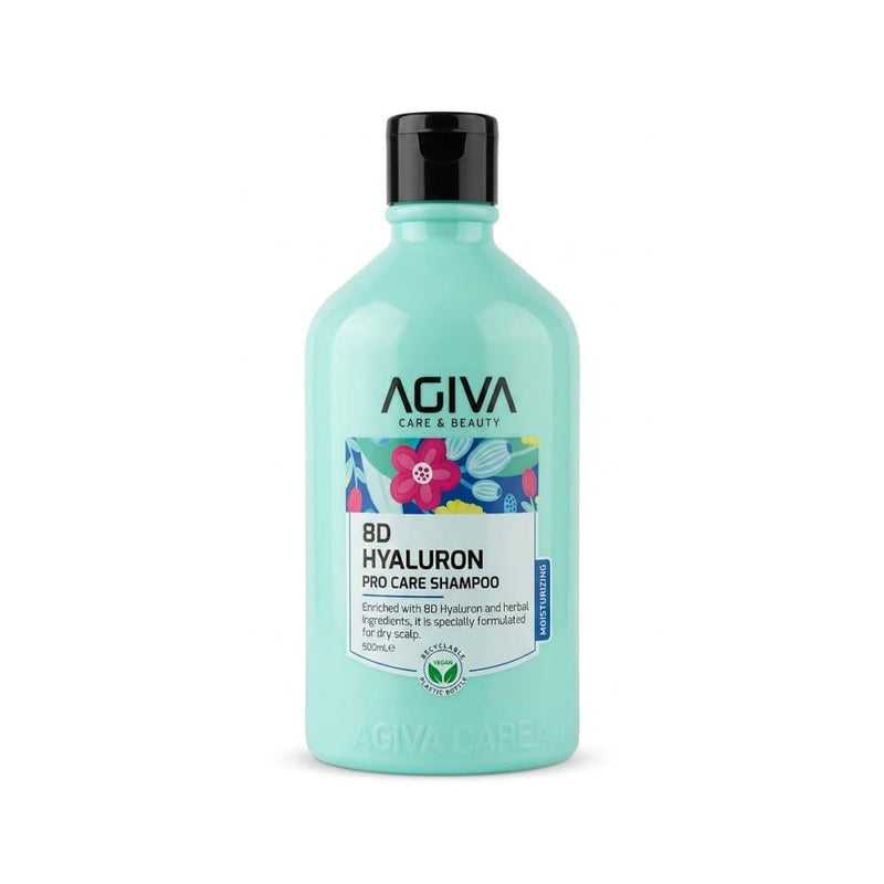 Shampoo for Dry Scalp Hyaluronic Acid Moisturising AGIVA 500ml