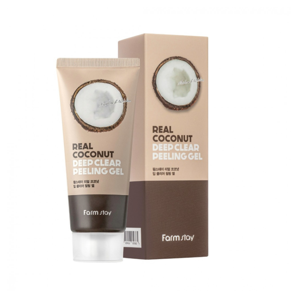 Farm Stay Coconut Deep Scrub Gel Exfoliating Facial Peeling 100ml