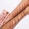 Pink Flash Eyeshadow Palette 01 Cranberry 12 Shades Matte Shimmer Metallic