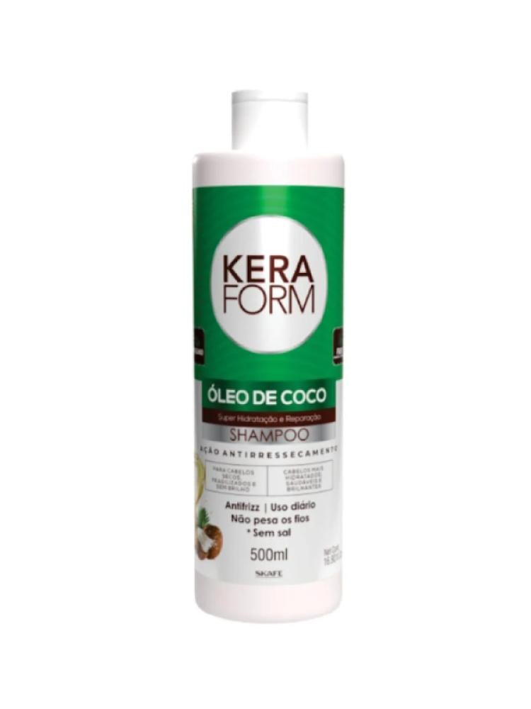 Best Shampoo for Dry Hair Moisturizing Repairing Coconut Oil Skafe 500ml