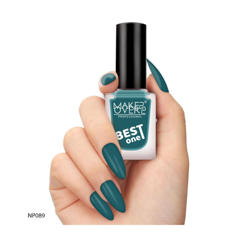 Make Over 22 Nail Polish NP089 High-Shine Quick-Dry Formula