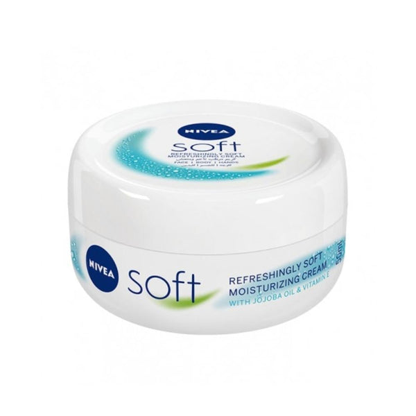 Nivea Soft Moisturizing Cream for Daily Hydration, 100ml
