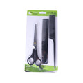 Salon System BK23-393 Hair Comb and Scissors Set