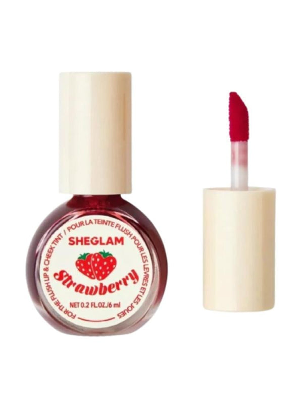 Sheglam Lip and Cheek Tint, Strawberry Flavor
