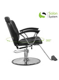 Salon System Women's Hair Styling Chair B68607 Black