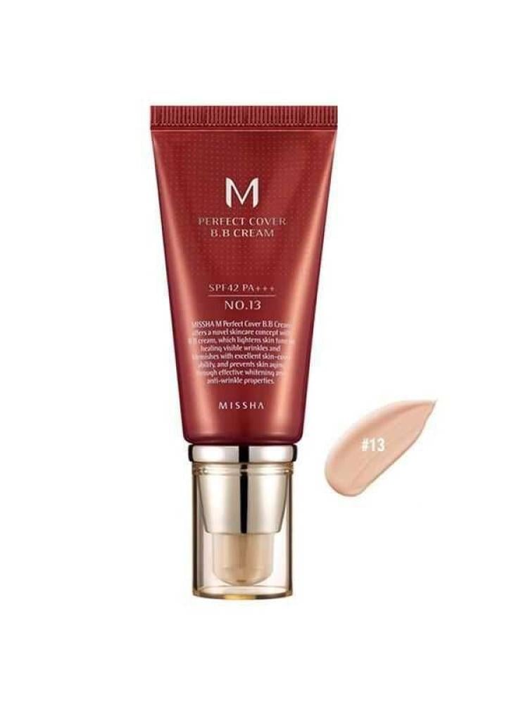BB Cream Perfect Cover SPF 42 Missha No.13 50ml
