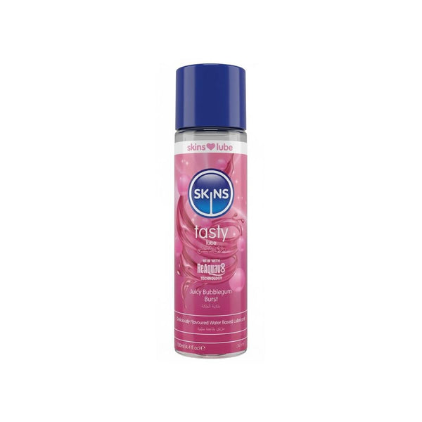 Water Based Massage Oil and Lubricant Bubblegum Skins 130ml