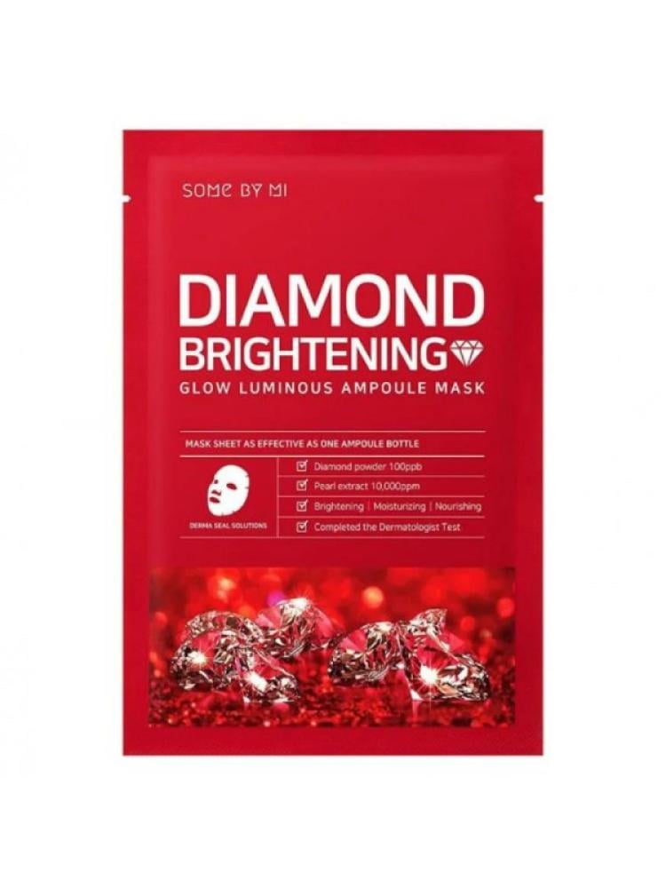 Some By Mi Diamond Glow Luminous Brightening Mask with Pearl Extract & Diamond Powder