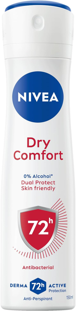 Nivea Dry Comfort Female Deodorant Spray Freshness 150ml