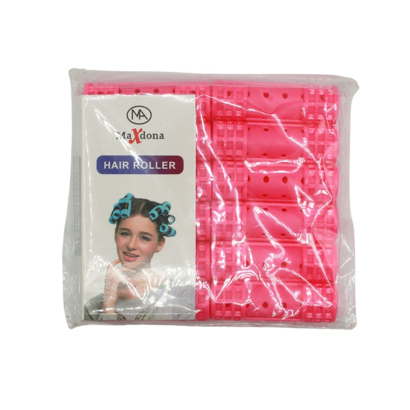 Maxdona Hair Rollers, 5m Length, 12 Pieces, Model CR0020