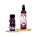 Garden Olean Rose Oil & Rose Water Set - Skin Brightening, Hydrating