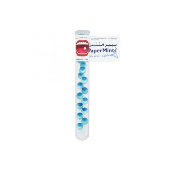 Mouth Freshener Capsules Instant Breath Freshness Mint Paper Mints 18 Caps