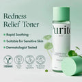 Purito Wonder Relief Centella Toner, Unscented, 200ml with Hyaluronic Acid