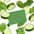 Carbon Theory Facial Cleansing Soap Cucumber Kale Spinach 100g