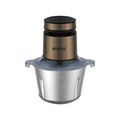 Rebune Meat and Vegetable Chopper, 2 Liter Stainless Steel Bowl, 350W