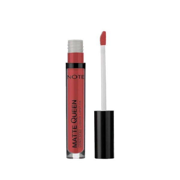 Note Matte Queen Liquid Lipstick, 13 Red Elegance, Long-Lasting Matte