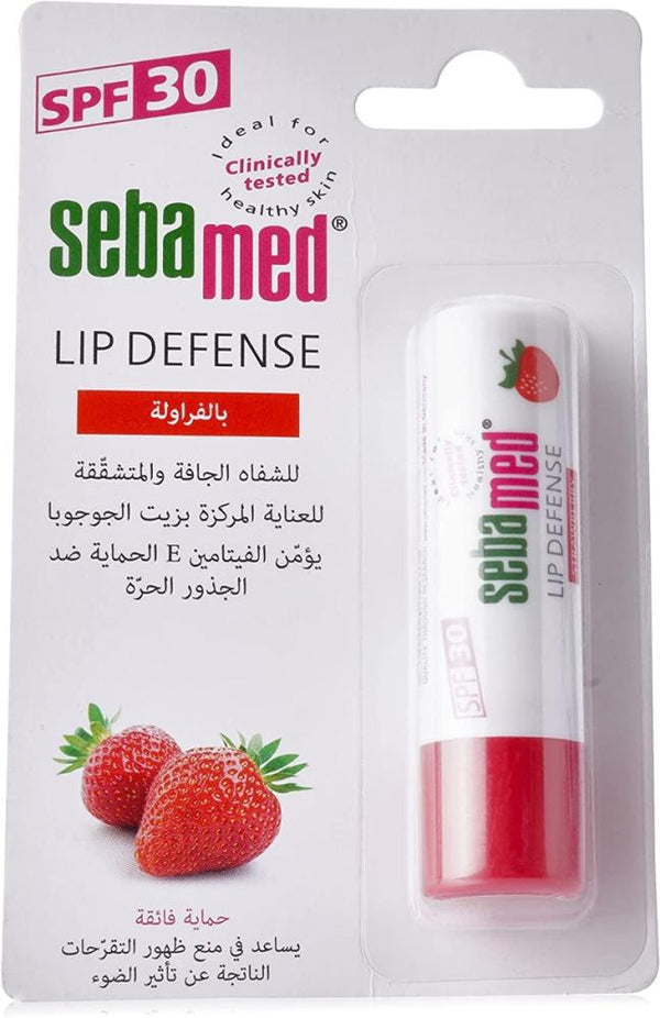 Lip Balm Strawberry Hydrating Protection Sebamed 4.8g