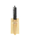 Hair Styling Brush Professional Root Lift Smoothing Wooden Handle