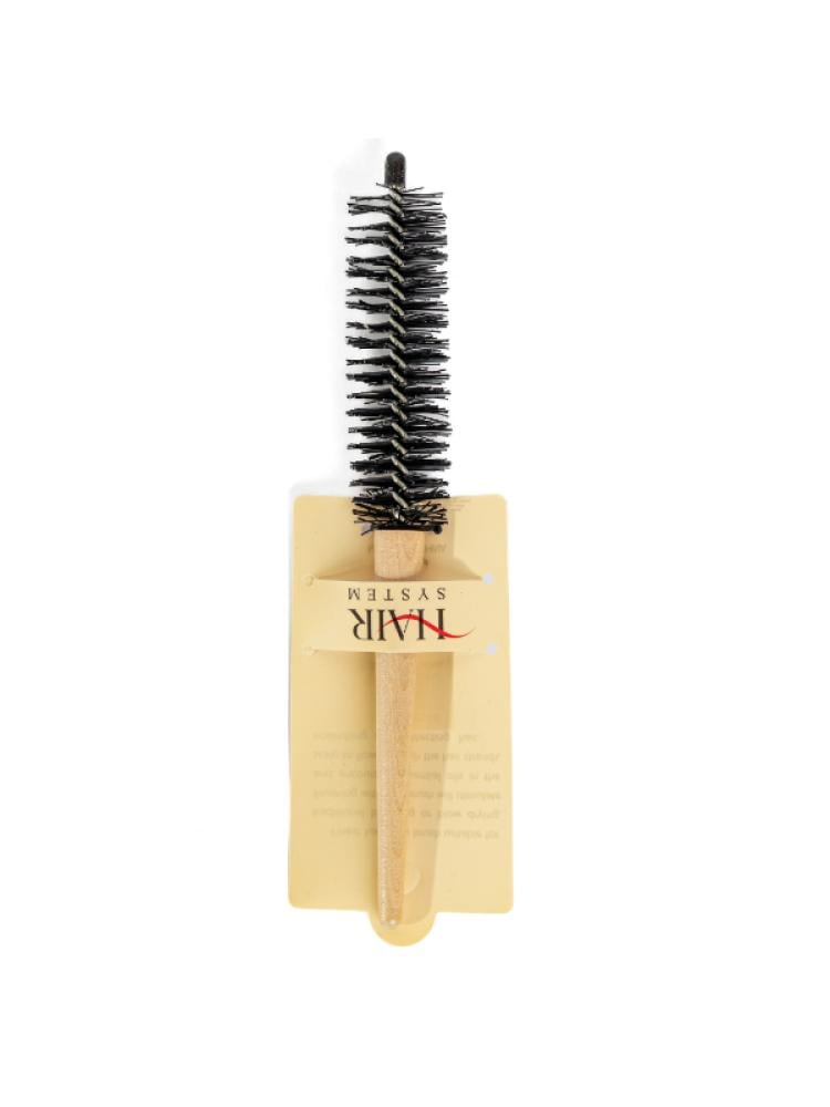 Hair Styling Brush Professional Root Lift Smoothing Wooden Handle