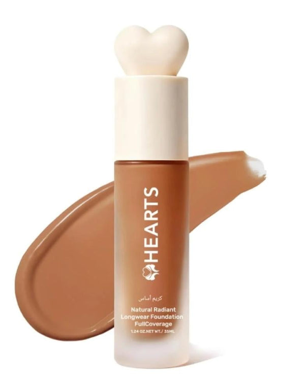 Best Full Coverage Foundation Long Wear Deep Warm Hearts 30ml