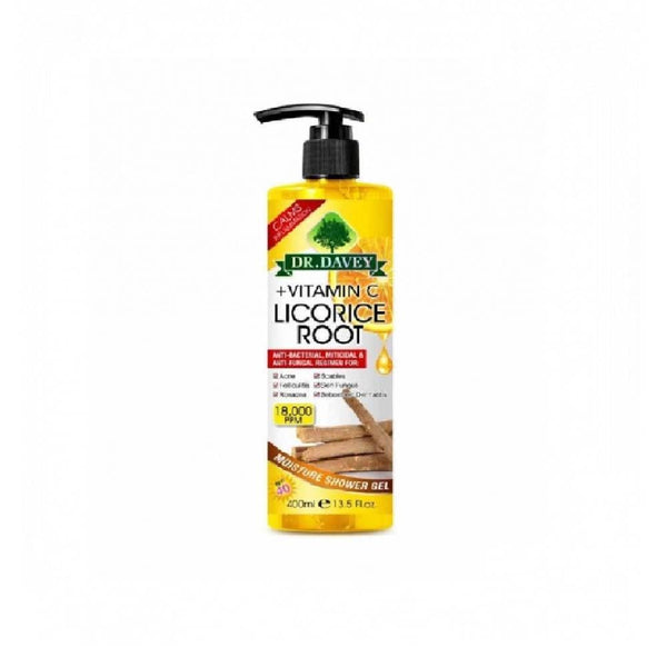 Dr. Davey Vitamin C Licorice Body Wash, Skin Brightening, 400ml