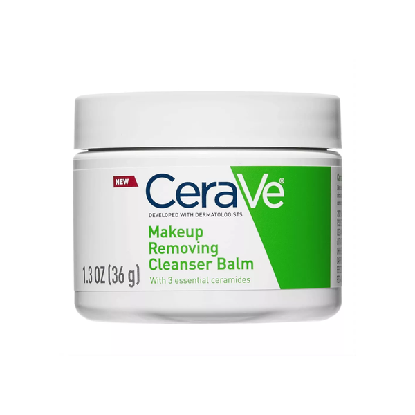 CeraVe Cleansing Makeup Remover Balm with 3 Ceramides and Jojoba Oil, 36g