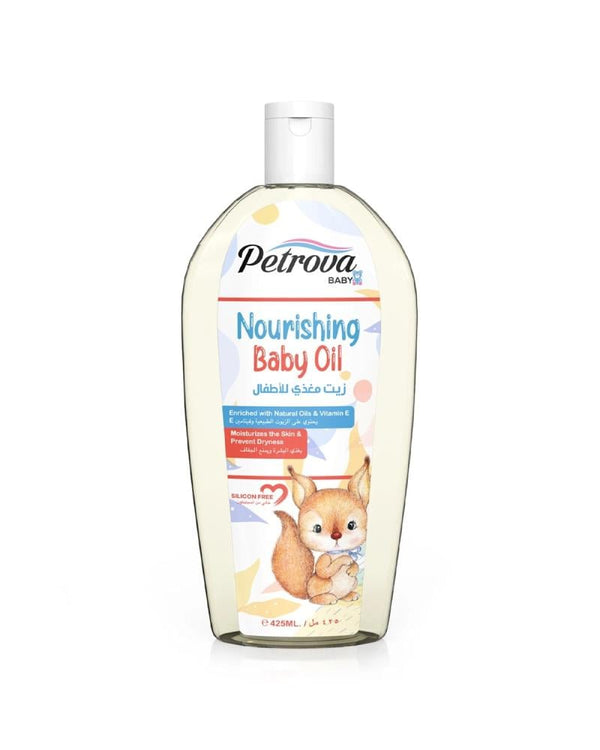 Nourishing Baby Oil Gentle Hydration for Newborns Petrova 425ml