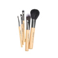 Basicare Professional Makeup Brush Set 1961, 5-Piece Cosmetic Kit