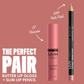 Lip Gloss Butter Gloss Shade 07 Tiramisu NYX Professional Makeup 8ml