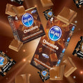 Chocolate Flavoured Condoms Premium Ergonomic Fit Skins 4 Pack
