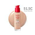 Bourjois Healthy Mix Foundation, Medium Coverage, Vitamin C, 51.5C Rose Vanilla