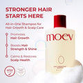 Moev Annurcatin Shampoo for Damaged Hair - 525ml