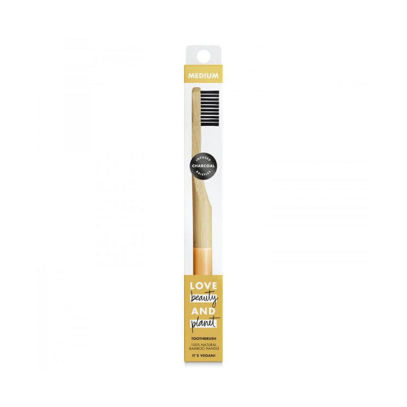 Medium Toothbrush for Gum Health Love Beauty and Planet 1 Count